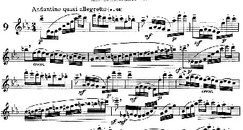 长笛曲谱 | 阿尔泰斯26首精选长笛练习曲(NO.9)Altes (阿尔泰斯）
