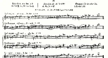 长笛曲谱 | 初级练习之8(Alphonse Ludec - Debutant Flutiste)莫伊斯Moyse