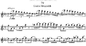长笛曲谱 | 斯勒新老风格长笛练习重奏曲(第一部分)NO.79  Siegfried Thiele S. (斯勒)