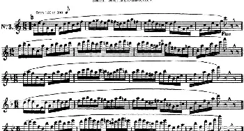 长笛曲谱 | 瑞澈特七首每日长笛练习曲Op.5(NO.3)Reichert (瑞澈特）