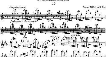 长笛曲谱 | 斯勒新老风格长笛练习重奏曲(第二部分)NO.32  Siegfried Thiele S. (斯勒)