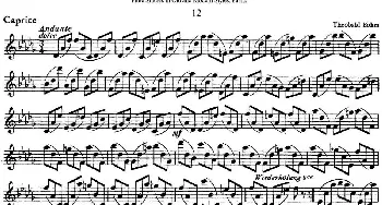 长笛曲谱 | 斯勒新老风格长笛练习重奏曲(第二部分)NO.12  Siegfried Thiele S. (斯勒)