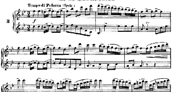 长笛曲谱 | 柯勒40首长笛提高练习曲OP.55(二重奏)NO.3  Kohler (柯勒)