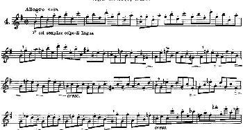 长笛曲谱 | 胡埃斯24首练习曲Op.32(NO.4)Hughes (胡埃斯)