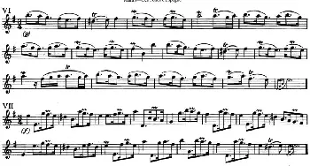 长笛曲谱 | 马瑞斯25首长笛小练习曲(NO.6-NO.10)Marais (马瑞斯）