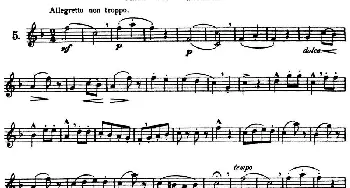长笛曲谱 | 三十首基础及提高练习曲(NO.5)Garibold (加里波第）