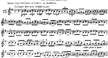 长笛曲谱 | 阿尔泰斯26首精选长笛练习曲(NO.15)Altes (阿尔泰斯）