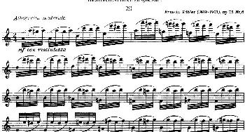 长笛曲谱 | 斯勒新老风格长笛练习重奏曲(第二部分)NO.20  Siegfried Thiele S. (斯勒)