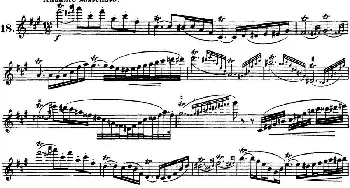 长笛曲谱 | 柯勒30首高级长笛练习曲作品75号(NO.18)Kohler (柯勒)