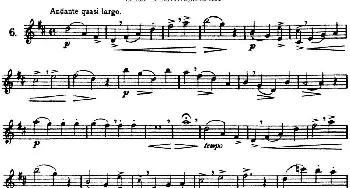 长笛曲谱 | 三十首基础及提高练习曲(NO.6)Garibold (加里波第）