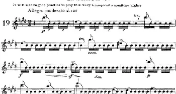 长笛曲谱 | 阿尔泰斯26首精选长笛练习曲(NO.19)Altes (阿尔泰斯）