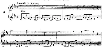 长笛曲谱 | 柯勒40首长笛提高练习曲OP.55(NO.5)Kohler (柯勒)