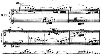 长笛曲谱 | 8首博瑞西亚第长笛二重奏(NO.3)Briccialdi (博瑞西亚第)
