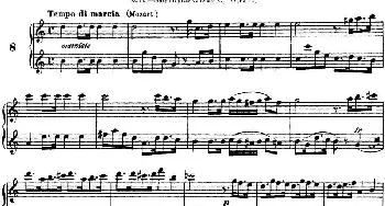 长笛曲谱 | 柯勒40首长笛提高练习曲OP.55(二重奏)NO.8  Kohler (柯勒）