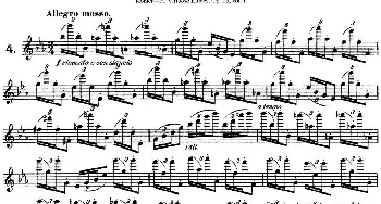 长笛曲谱 | 柯勒30首高级长笛练习曲作品75号(NO.4)Kohler (柯勒）
