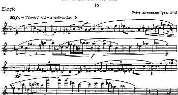 长笛曲谱 | 斯勒新老风格长笛练习重奏曲(第二部分)NO.16-NO.17  Siegfried Thiele S. (斯勒)
