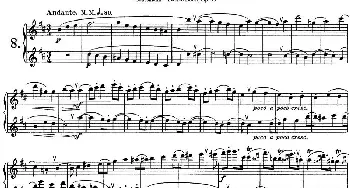 长笛曲谱 | 苏斯曼12首长笛重奏曲Op.53(NO.8-NO.9)Soussmann (苏斯曼）