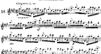 长笛曲谱 | 阿尔泰斯26首精选长笛练习曲(NO.18)Altes (阿尔泰斯）