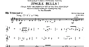 JINGLE BELLS！(第四降B小号分谱）