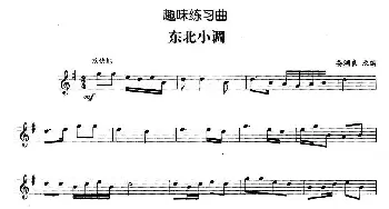 趣味练习曲 东北小调