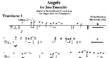 Angels for Jazz Ensemble(第一长号分谱）