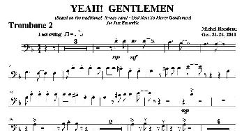 YEAH! GENTLEMEN(第二长号分谱）