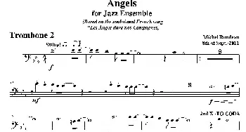 Angels for Jazz Ensemble(第二长号分谱）