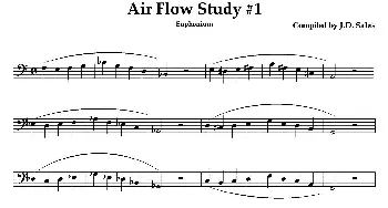 Air Flow Study - Euphonium(大号练习教材选曲）