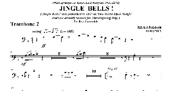 JINGLE BELLS！(第二长号分谱）