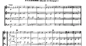 铜管乐重奏曲 乡村布朗莱舞曲  热维斯·克劳德