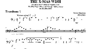 THE X-MAS WISH(第一长号分谱）