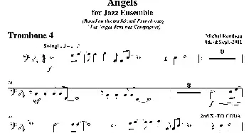 Angels for Jazz Ensemble(第四长号分谱）