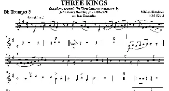 THREE KINGS(第三降B小号分谱）