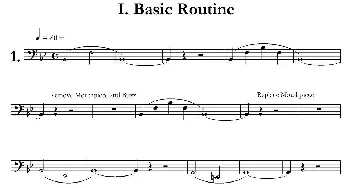 低音长号练习 Basic Routine