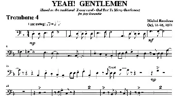 YEAH! GENTLEMEN(第四长号分谱）