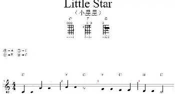 Little Star(小星星)(吉他谱)