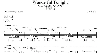 Wonderful Tonight(吉他谱)