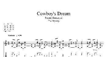 tommy emmanuel cowboy‘s dream(吉他谱) tommy emmanuel