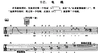 重金属吉他演奏示范曲谱(吉他谱)