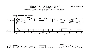 Metodo Completo Op.27-3(吉他谱) 卡鲁里(Ferdinando Carulli）