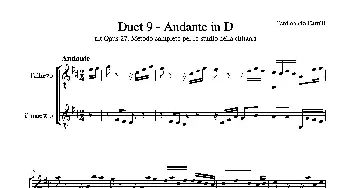 Metodo Completo Op.27-3(吉他谱) 卡鲁里(Ferdinando Carulli）