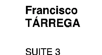 《塔雷加作品全集》第3部分(吉他谱) 弗朗西斯科·塔雷加
