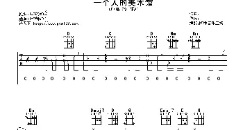 一个人的美术馆(吉他谱) 杨千桦  阿潘音乐工场