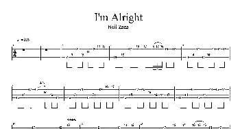 I Am All Right(吉他谱) Neil Zaza