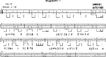 表面的和平(吉他谱) 刘若英