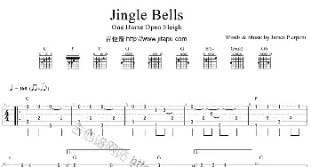 Jingle Bells(吉他谱) 圣诞歌曲