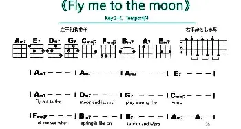 Fly me to the moon(吉他谱)