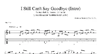 tommy emmanuel i still cant say goodbye(吉他谱)