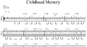 Childhood Memory(吉他谱)