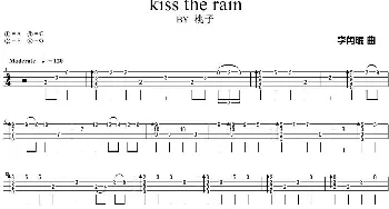 kiss the rain(吉他谱) 李闰珉